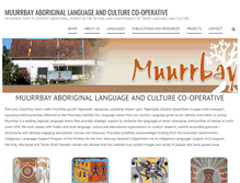 Tablet Screenshot of muurrbay.org.au